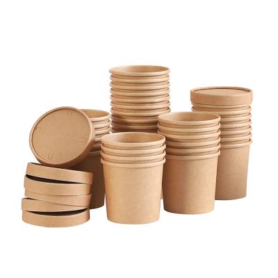 kraft paper bowls